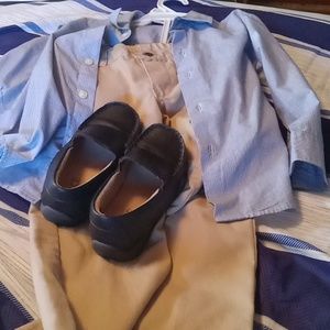Great 2pc boys set with shoes
